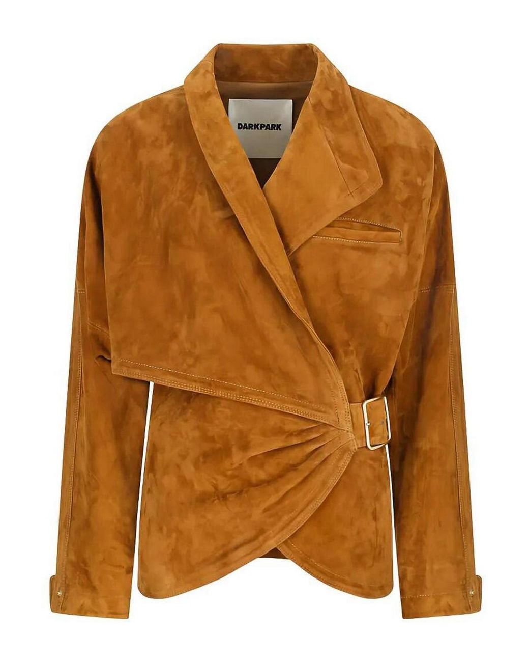 DARKPARK Brown Cindy Suede Contour Jacket
