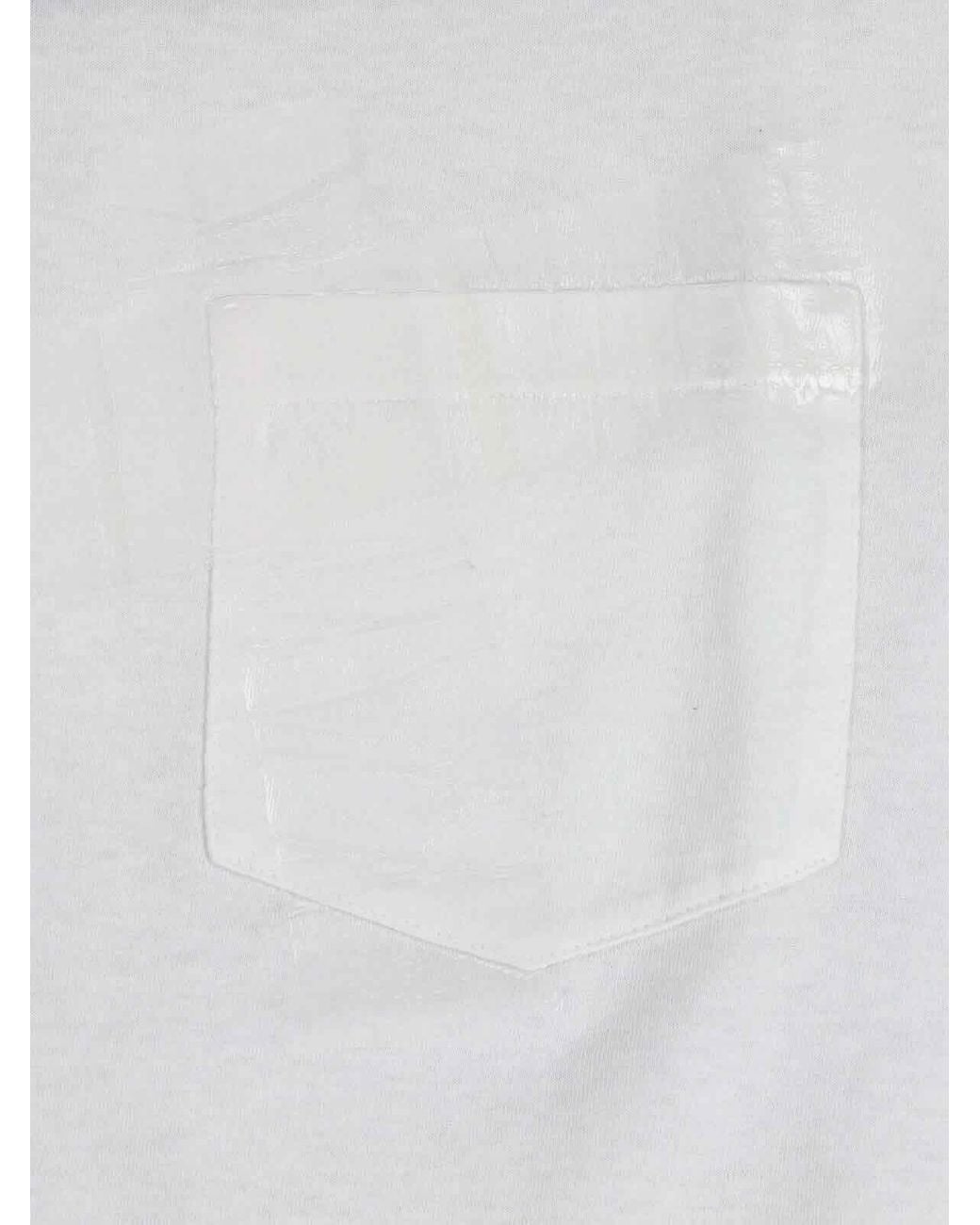 Maison Margiela White Cotton T-Shirt for men