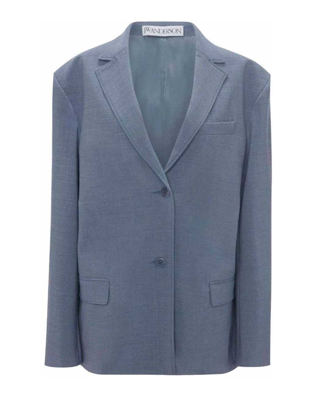 J.W. Anderson Blue Single-Breasted Jacket
