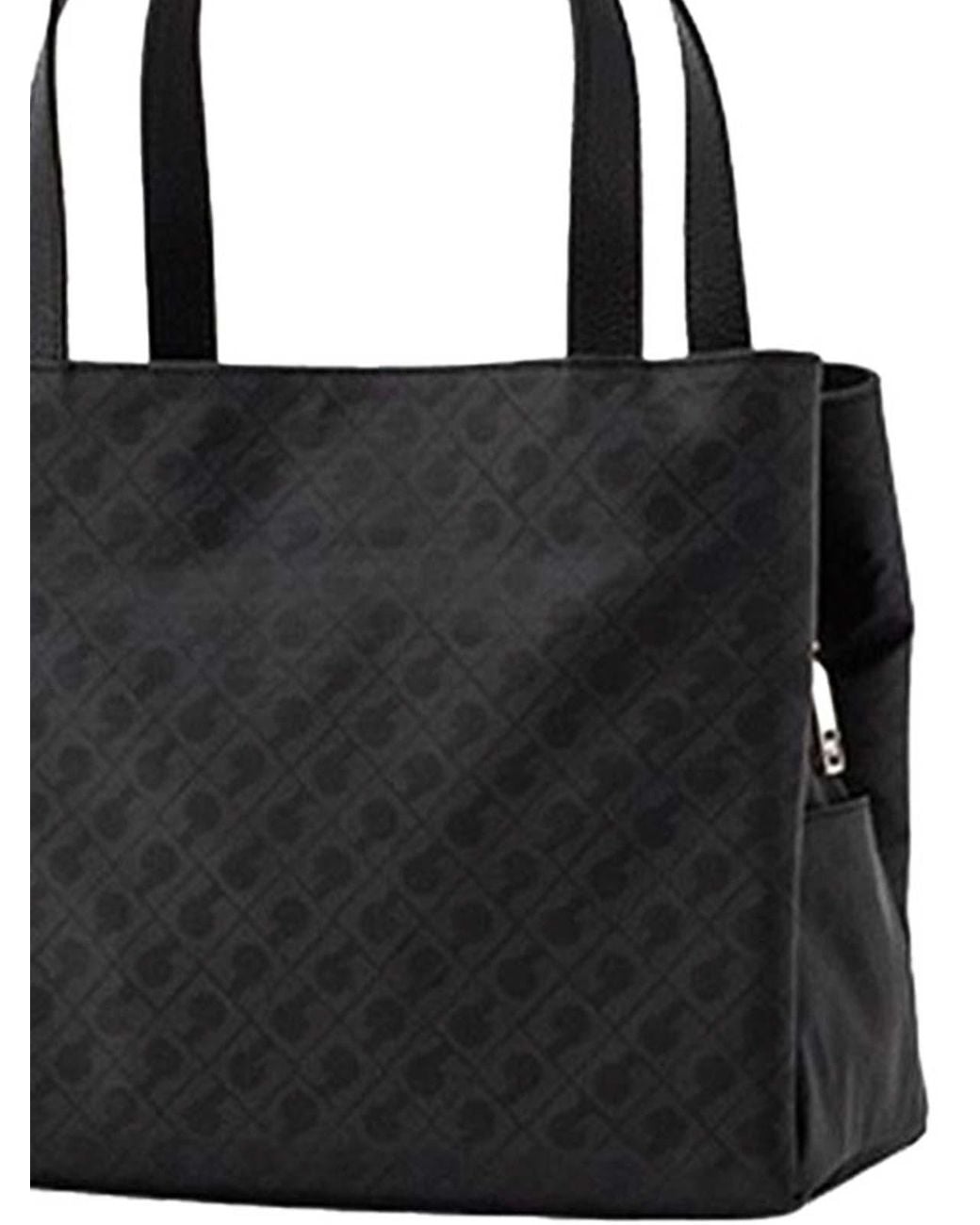 Gherardini Black Top Handle Medium Bag
