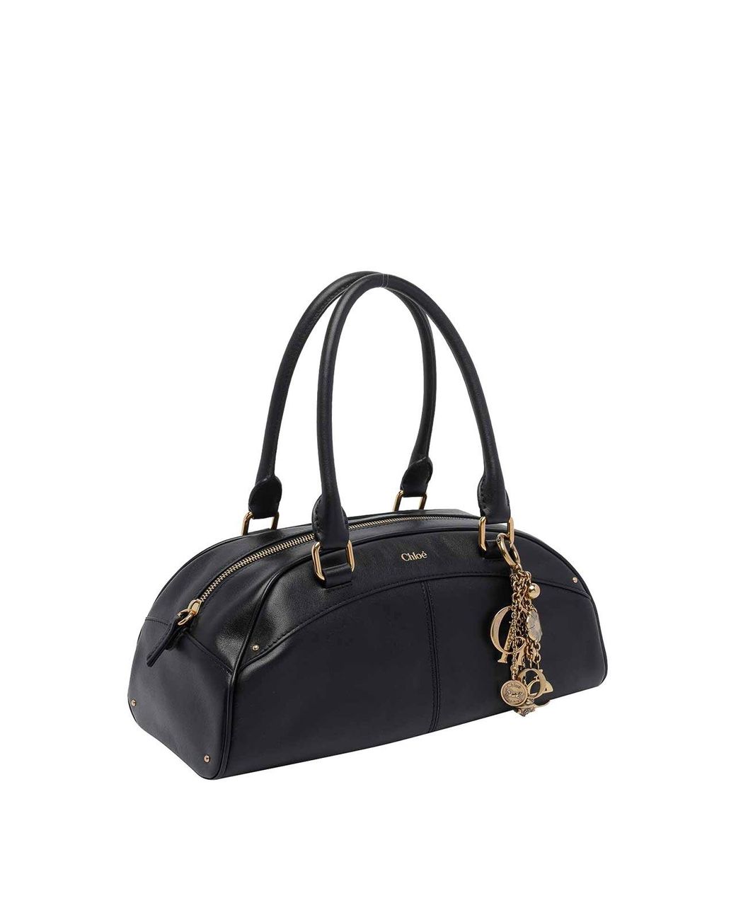 Chloé Black Bowling Bag