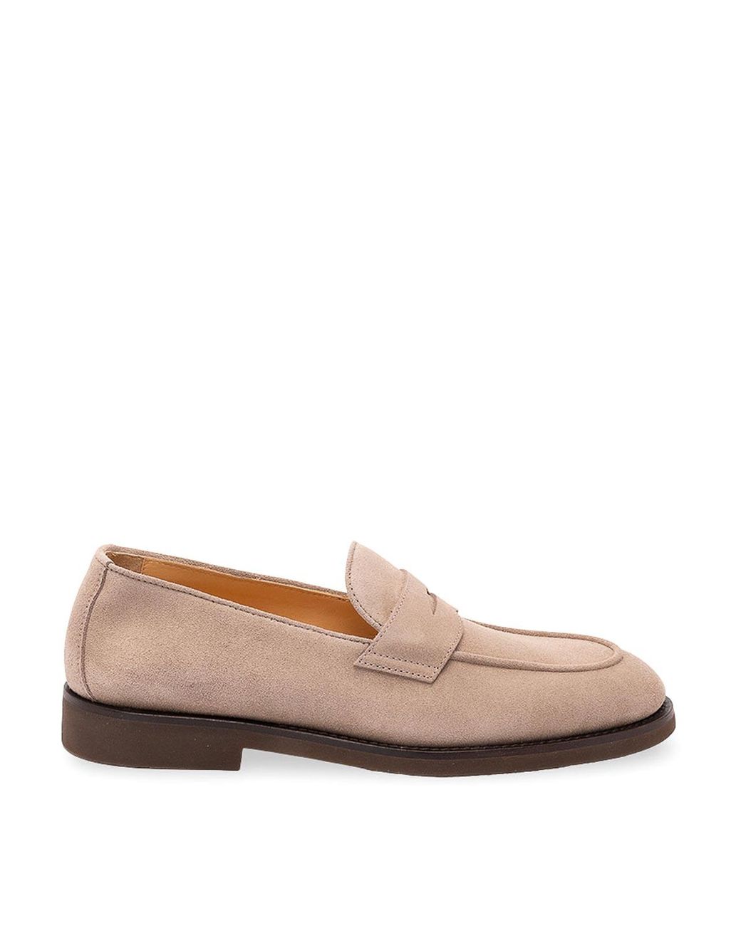 Brunello Cucinelli Gray Loafers for men