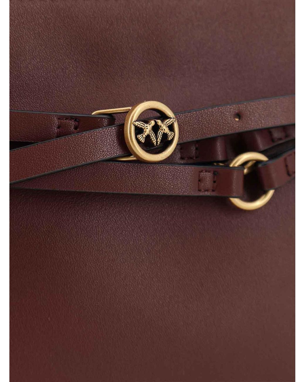 Pinko Purple Belt Bag Shoulder Bag