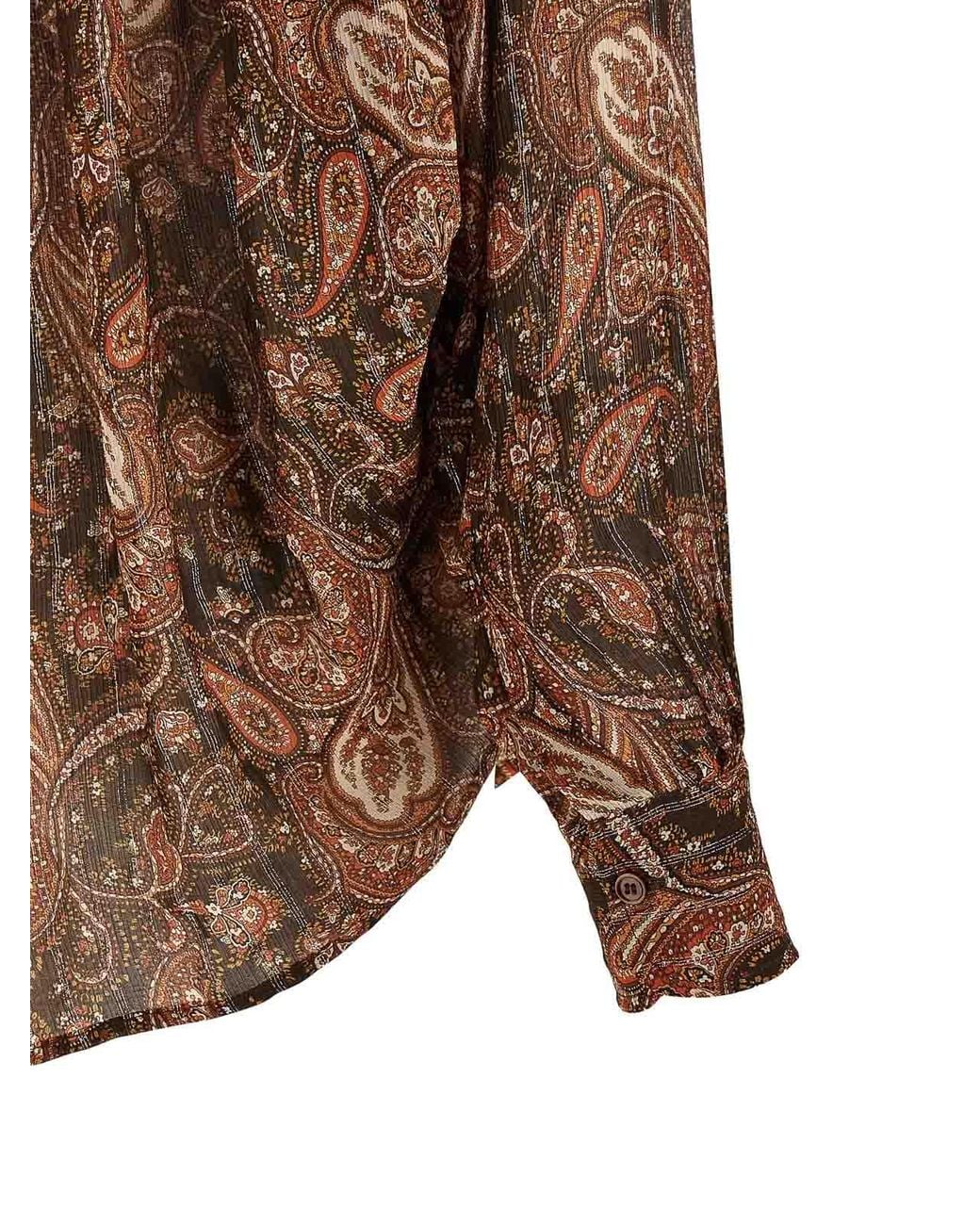 Camisa ANDAMANE de color Brown