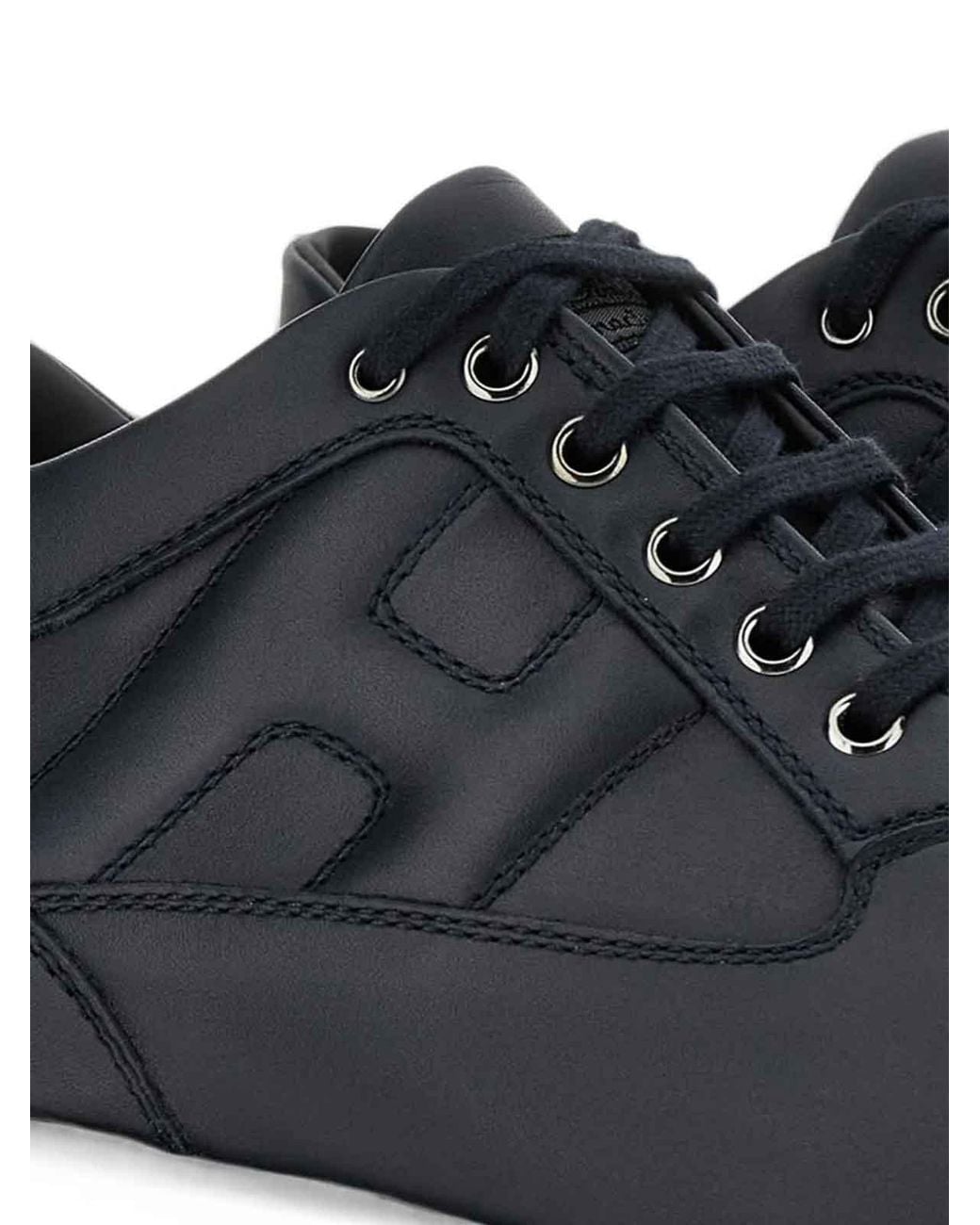 Hogan Black Interactive Allacciato Item for men