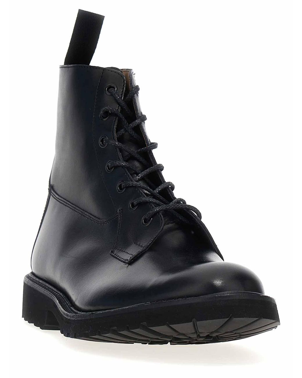 Tricker's Black Burford Ankle Boots for men