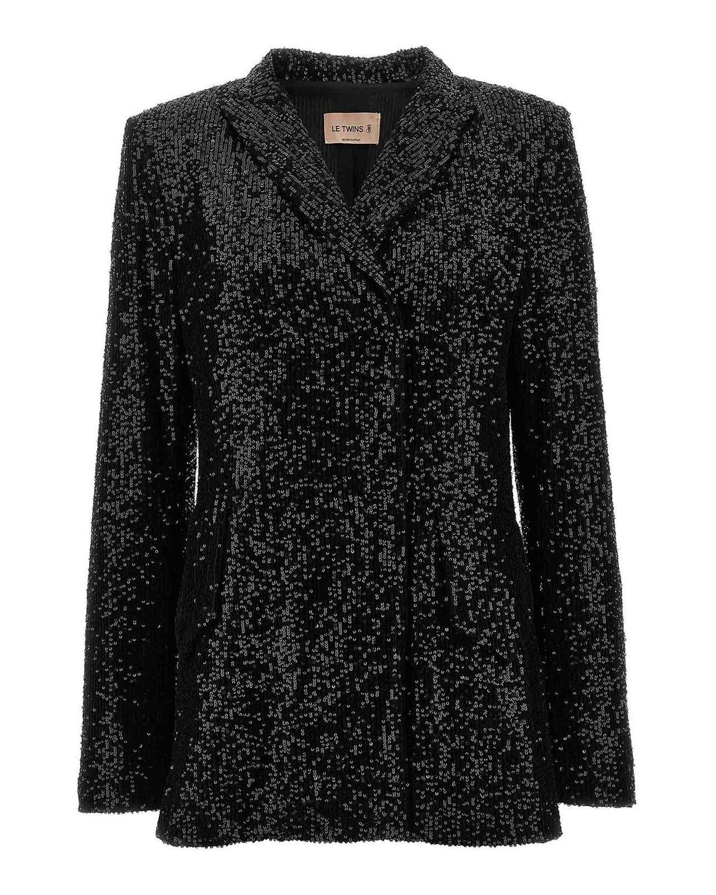 Le twins Black Como Double-Breasted Blazer