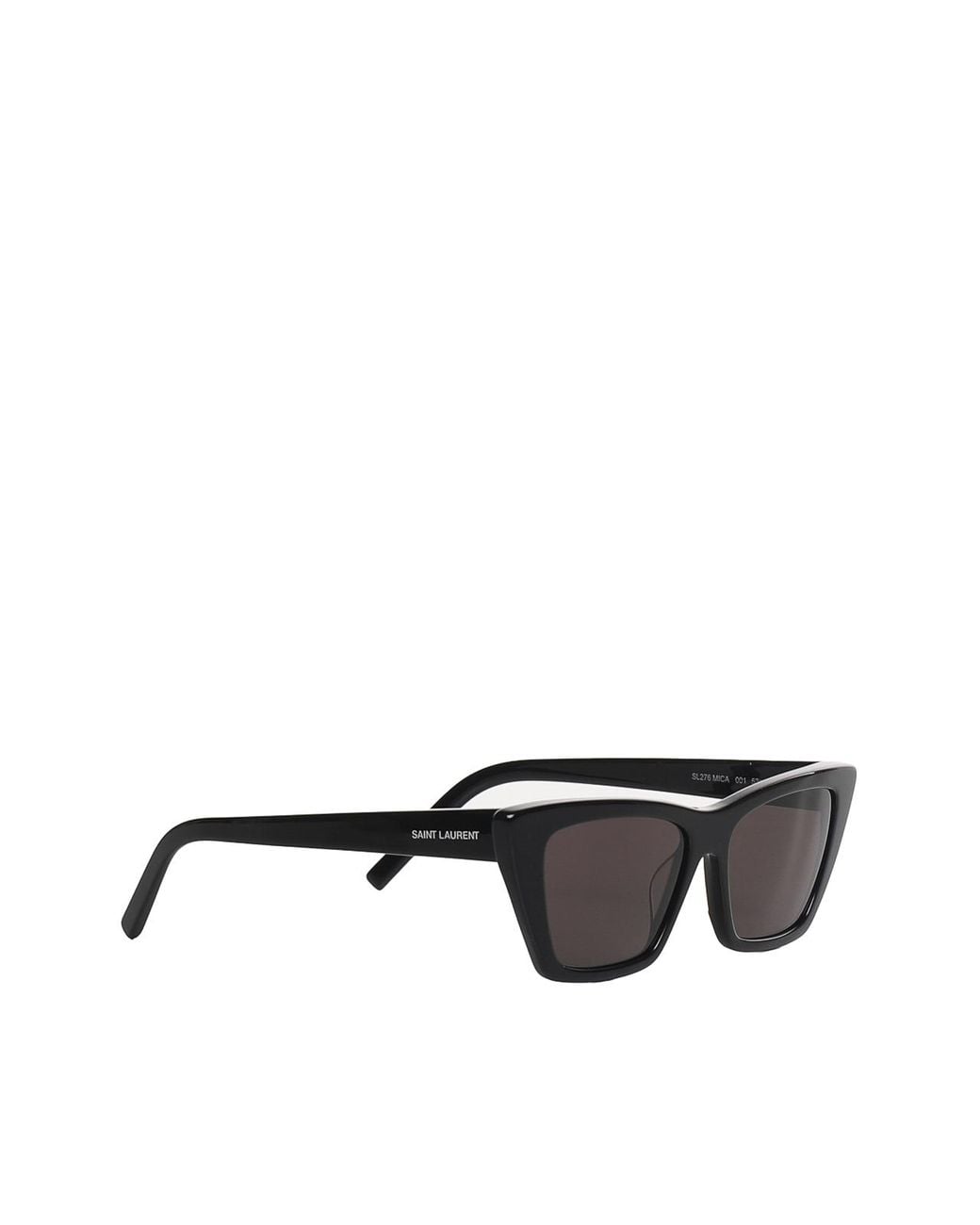 Saint Laurent Gray Sunglasses With Cat-Eye Frame for men