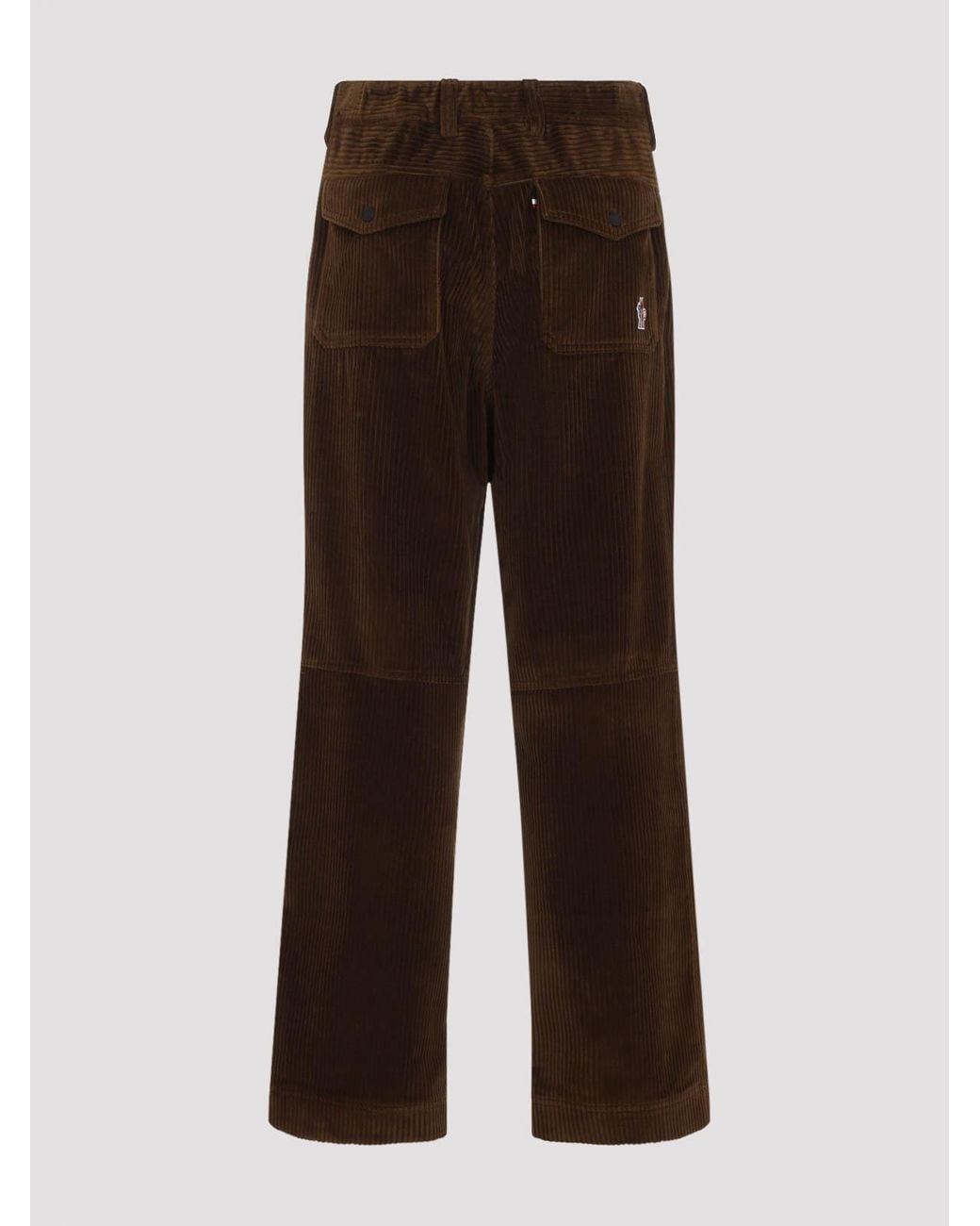 Moncler Brown Grenoble Trousers for men