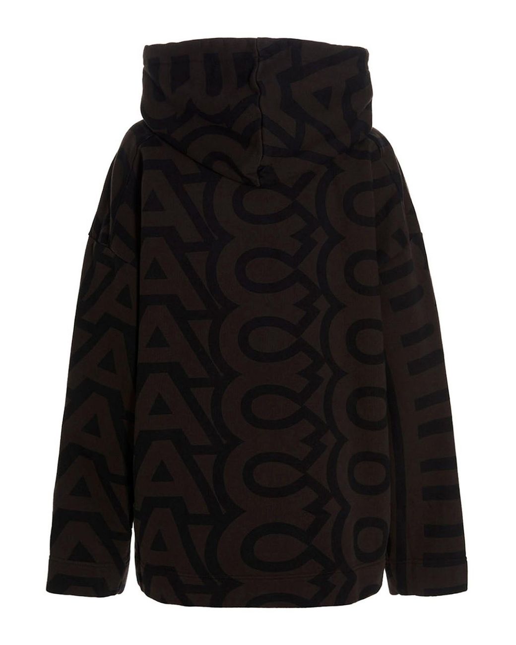 Marc Jacobs Monogram Hoodie in Black | Lyst