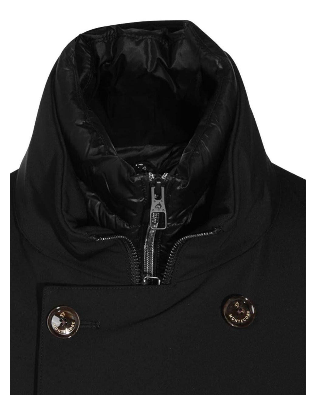 Montecore Black Tailored Jacket for men