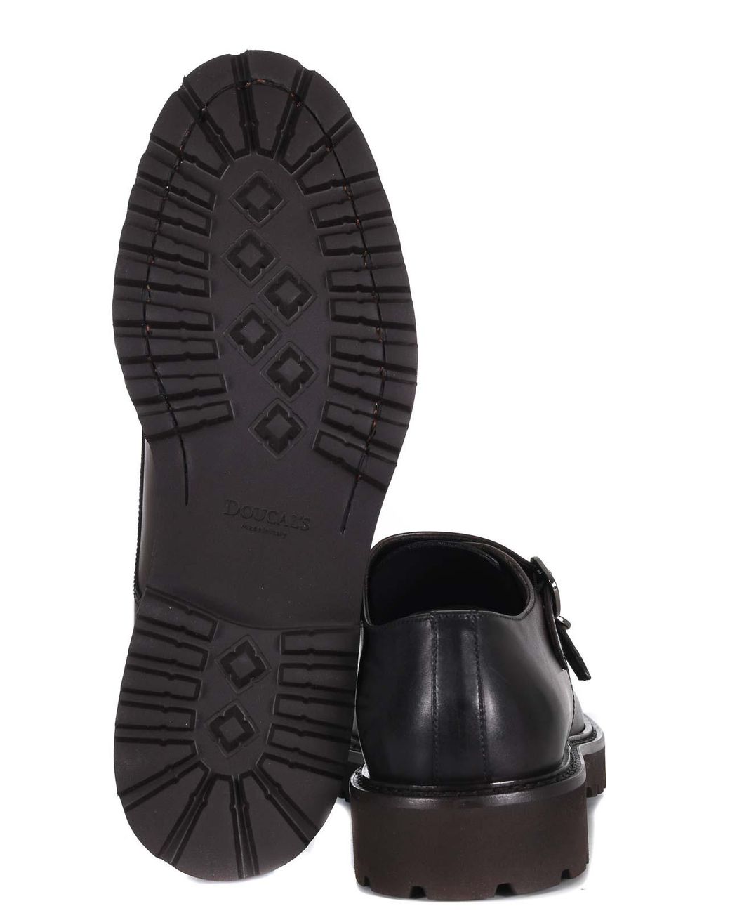 Doucal's Brown Doucals Leather Loafers for men
