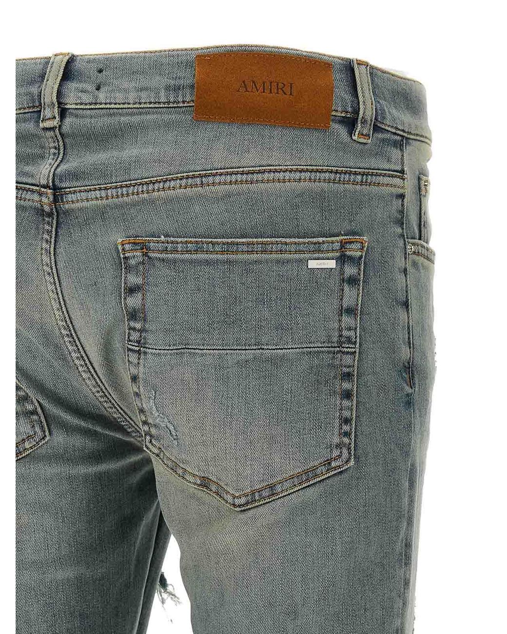 Vaqueros Pitillos Amiri de hombre de color Blue