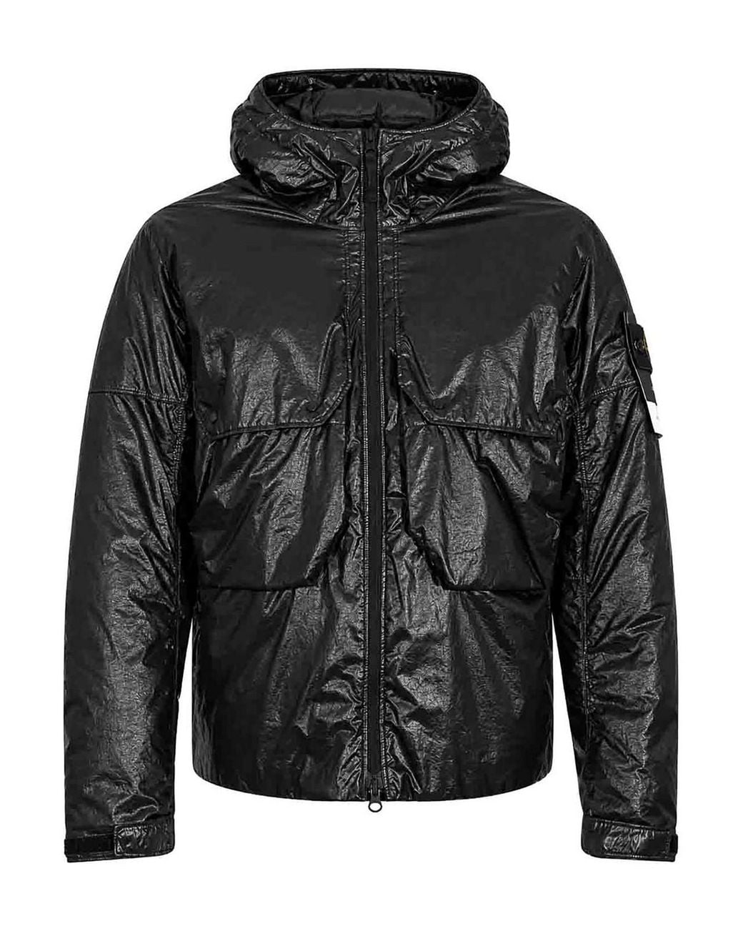 Stone Island Black Down Filled Comforter for men