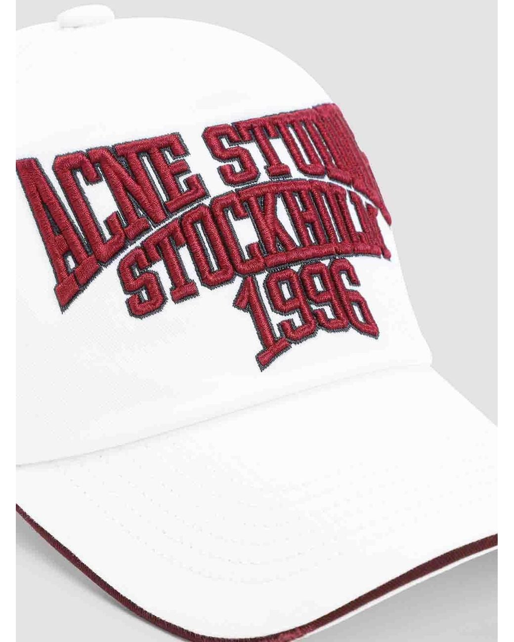Acne Red Baseball Hat