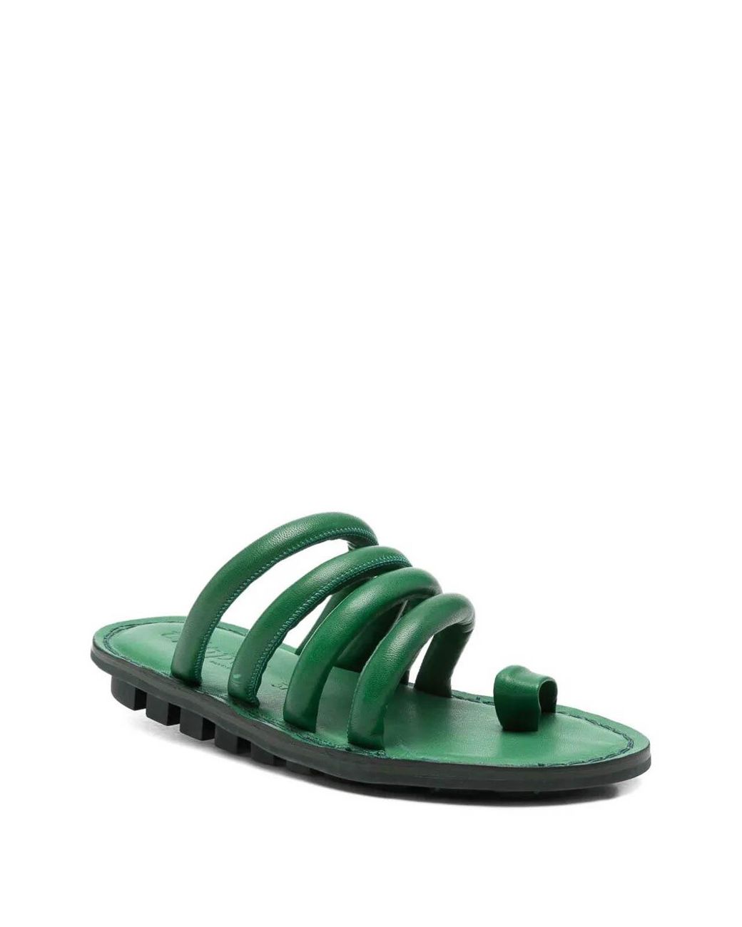 Trippen Green Threads Flat Sandals