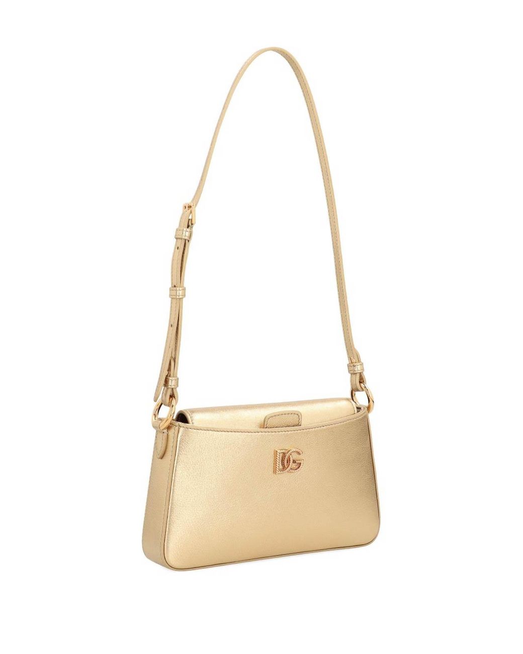 Dolce & Gabbana White Leather Phone Bag