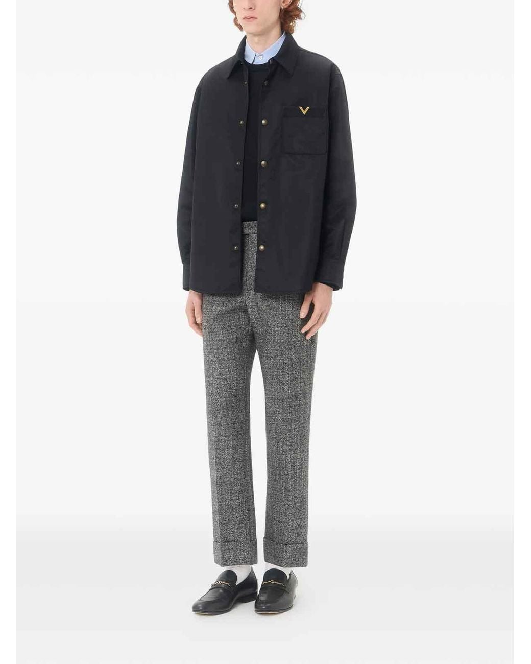 Valentino Garavani Blue Vlogo Signature Jersey for men