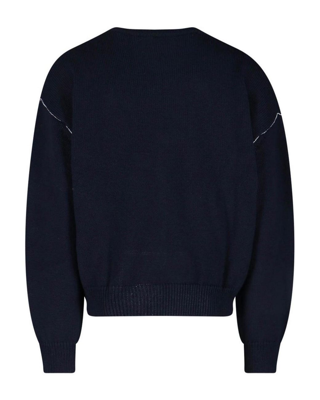 A.P.C. Blue Logo Sweater for men