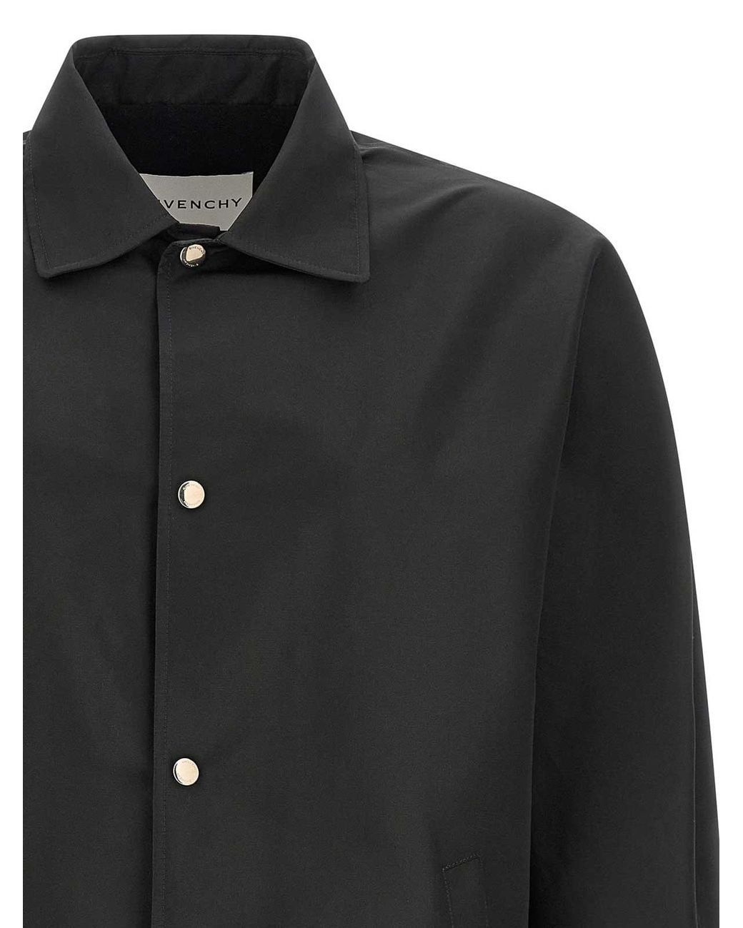 Givenchy Black Coach Jacket for men