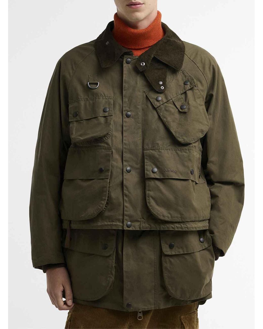 Barbour Brown X Norbit 3-In-1 Casual Jacket for men