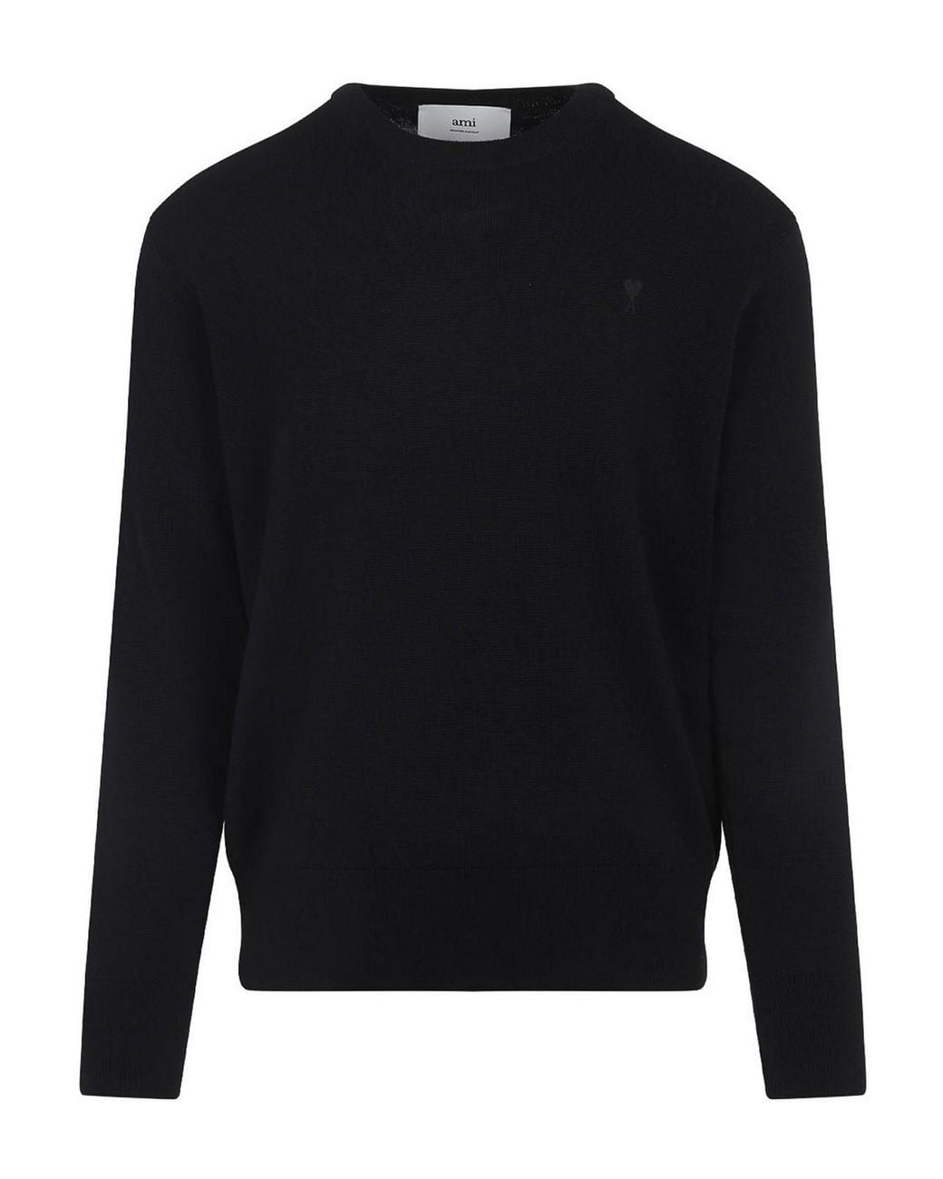 Suéter Cuello Redondo AMI de hombre de color Black