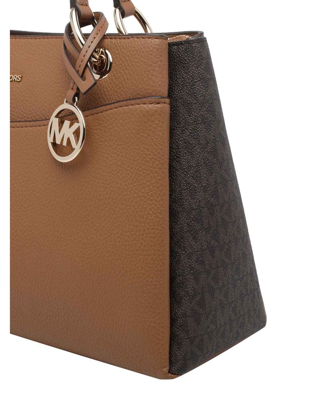 MICHAEL Michael Kors Brown Logo Tote Bag