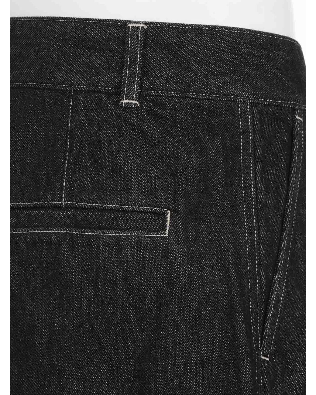 Studio Nicholson Blue Minard Curved Leg Jeans for men
