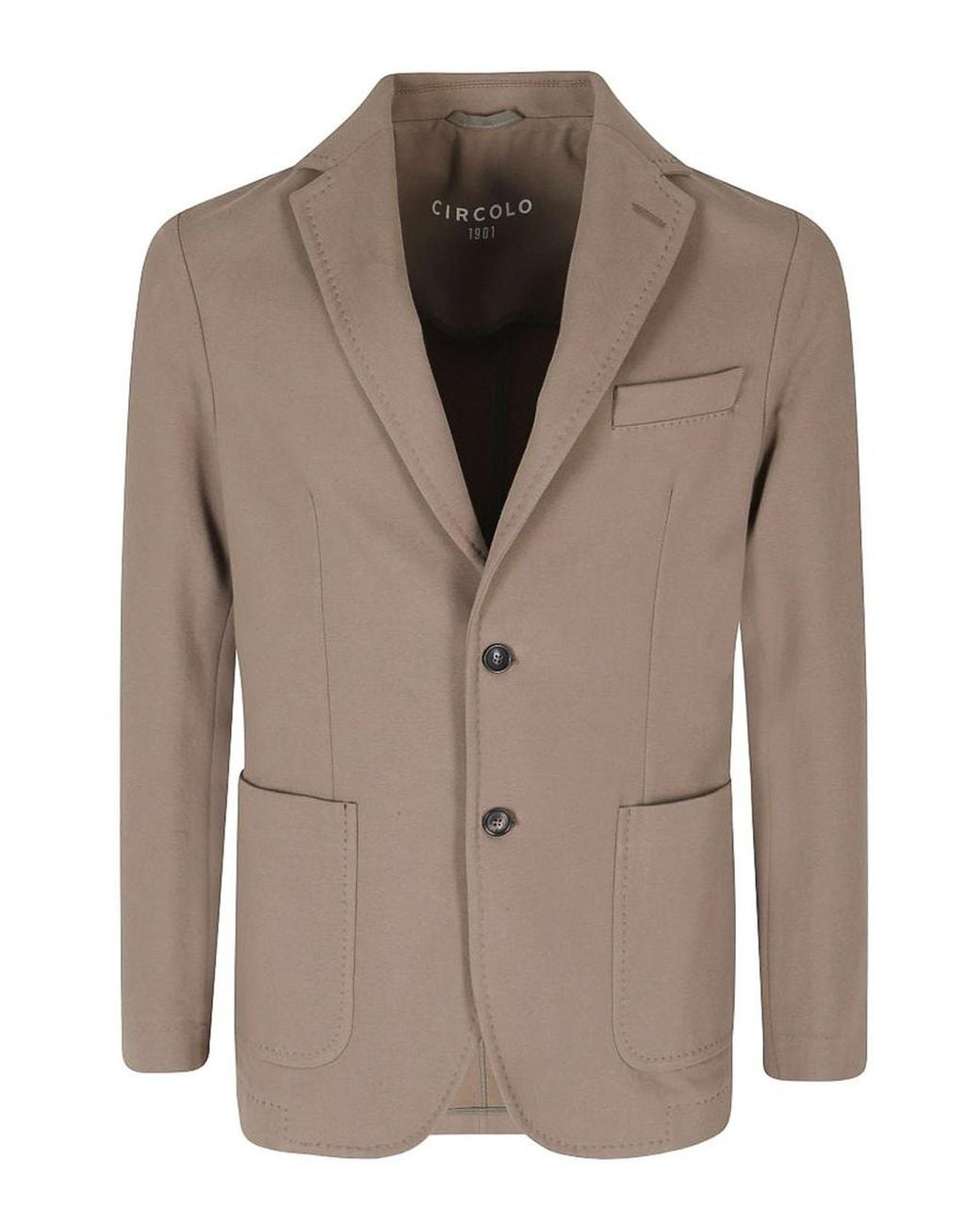 Blazer Circolo 1901 pour homme en coloris Brown