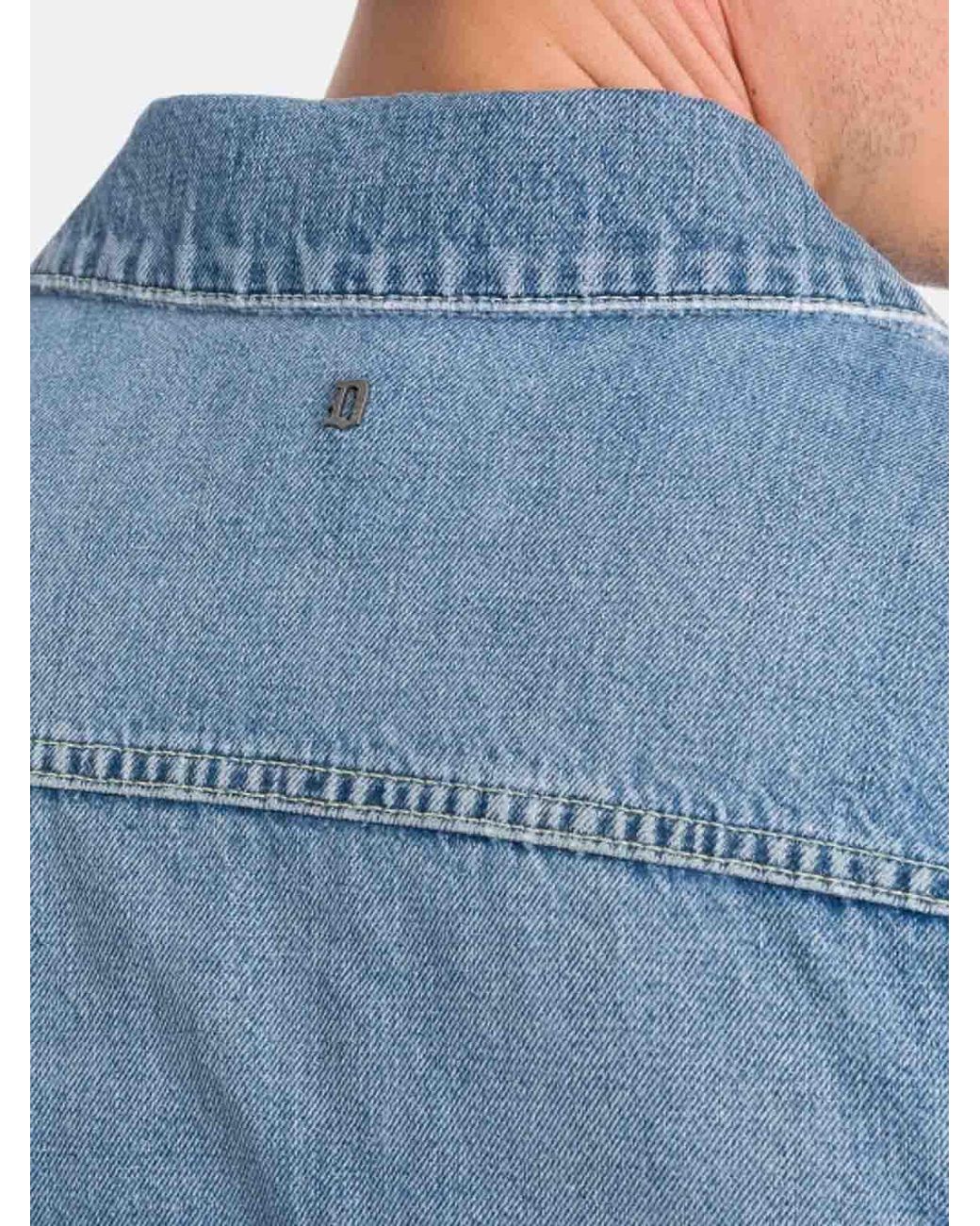 Dondup Blue Denim Jacket for men