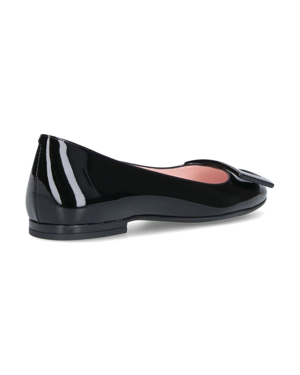 Roger Vivier Black U Look Ballet Flats