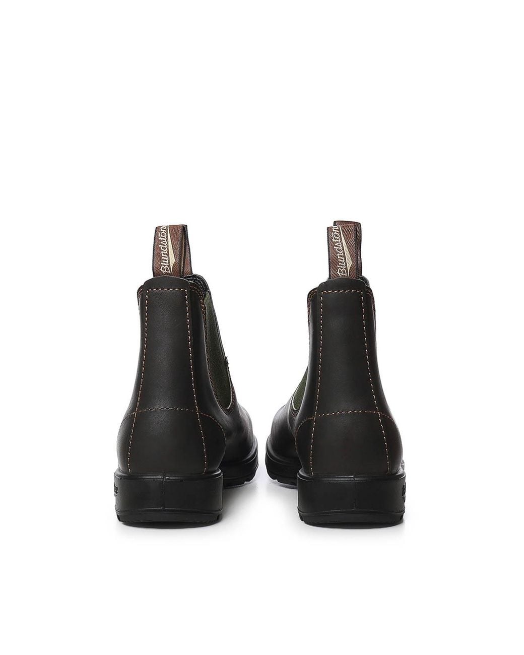 Blundstone Black Leather Chelsea Boots for men