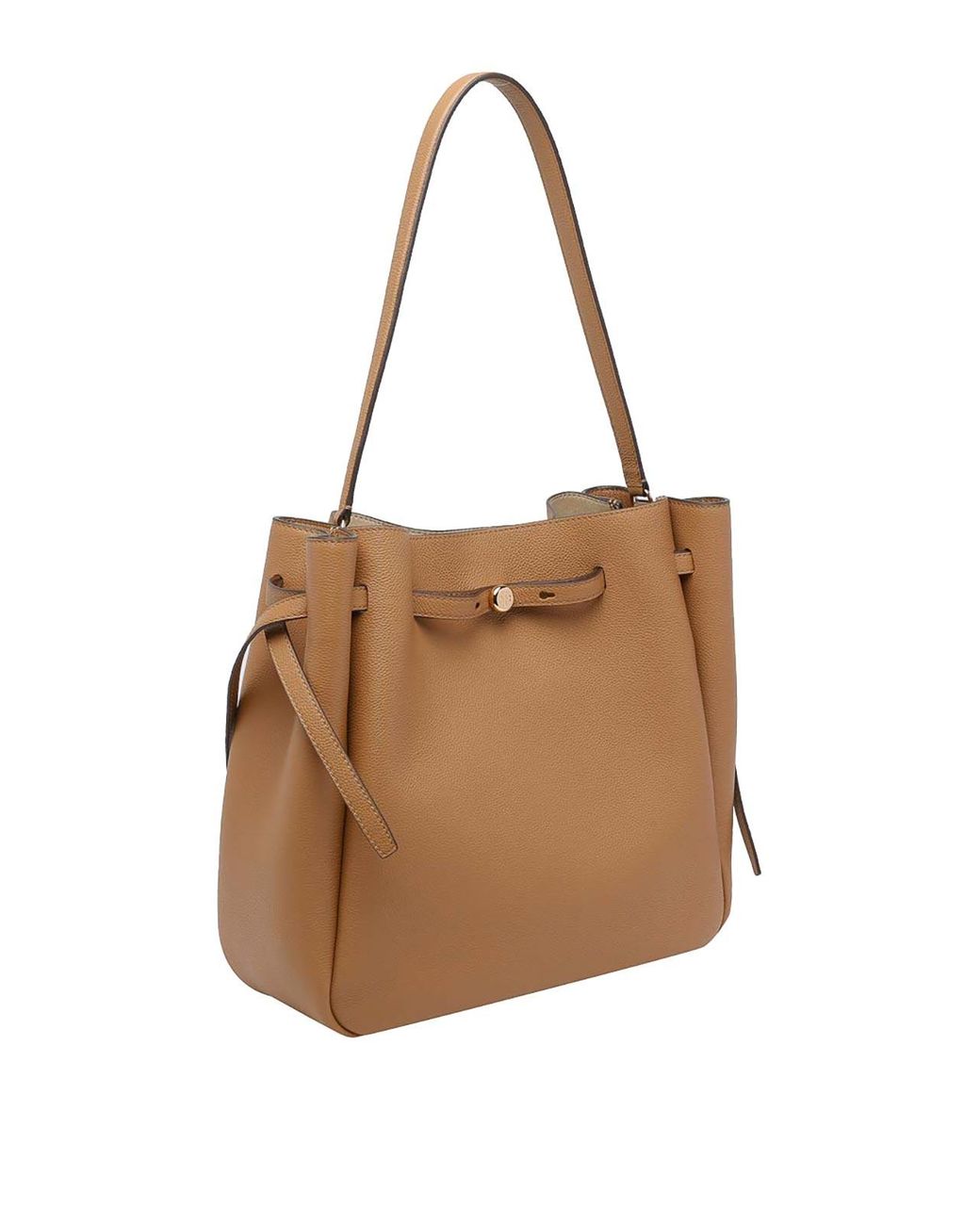 Tory Burch Brown Large Romy Bucket Bag