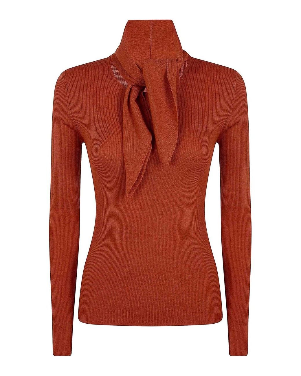 P.A.R.O.S.H. Red Wool Sweater
