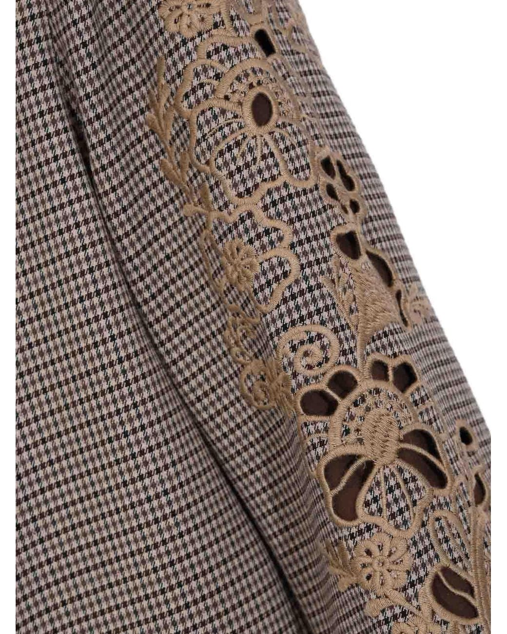 Twinset Brown Blazer Jacket