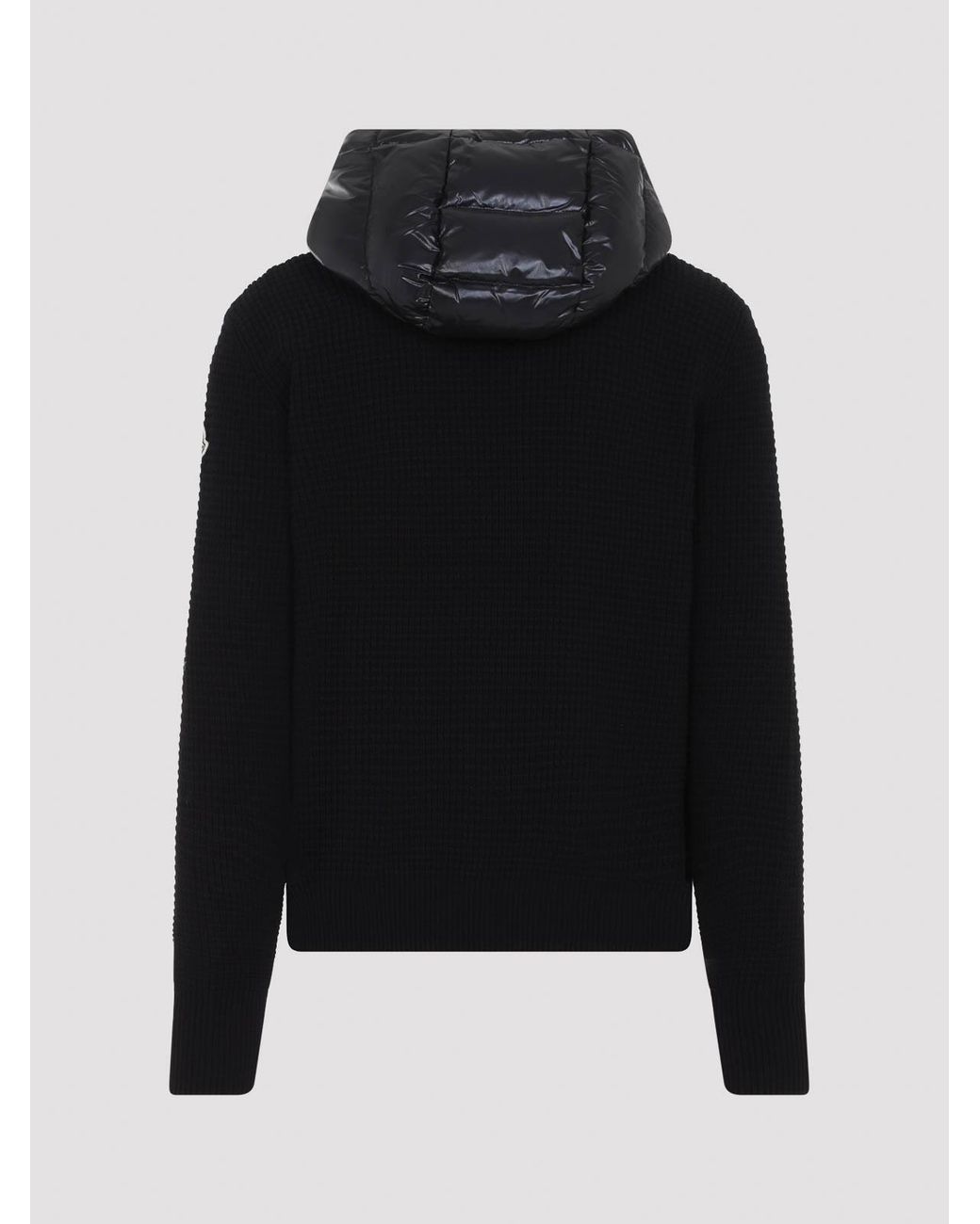 Moncler Black Jacket Cardigan for men