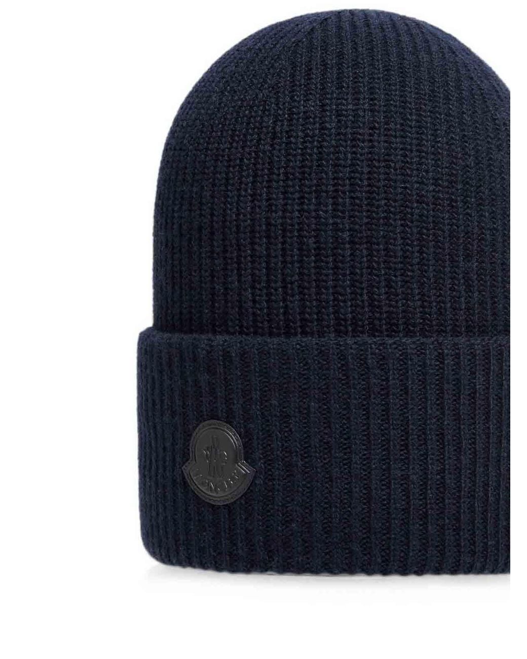 Moncler Blue Hat for men