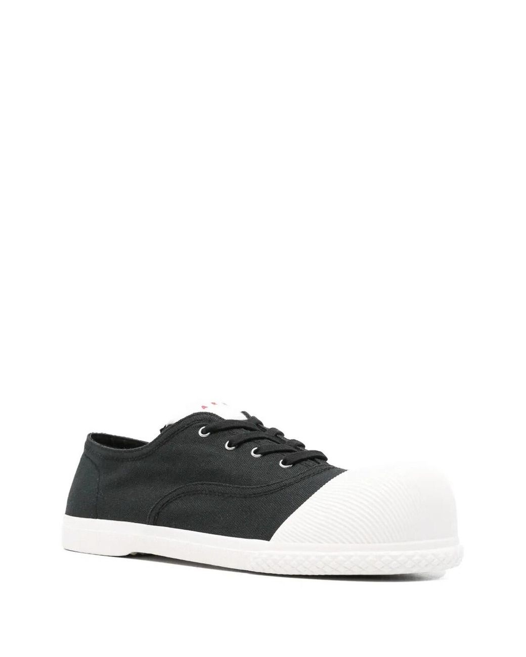 Marni Black Leather Sneakers for men