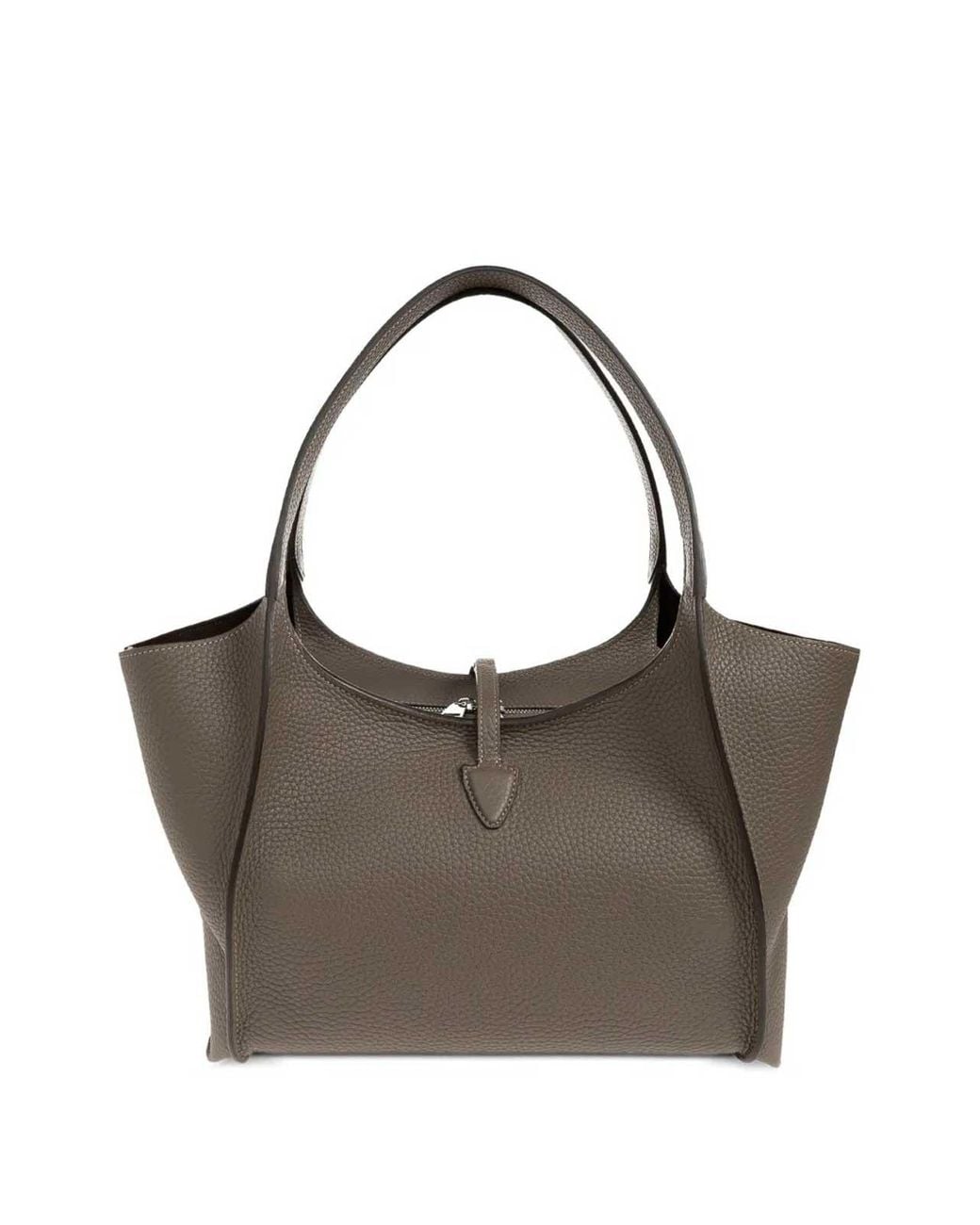 Tod's Metallic T Timeless Shopping Bag