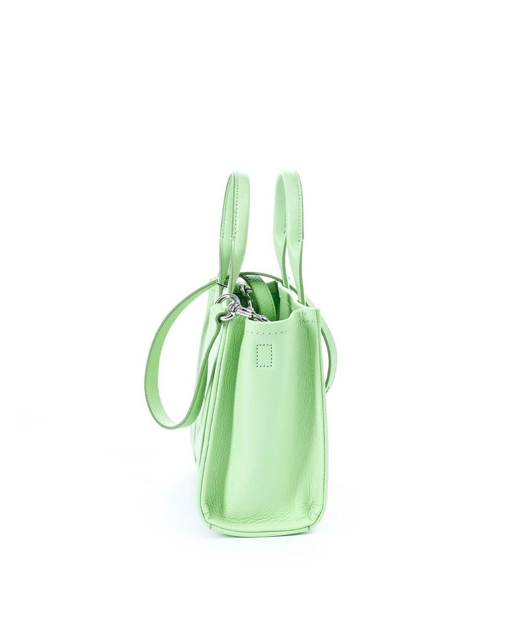 Marc Jacobs Green The Small Leather Tote