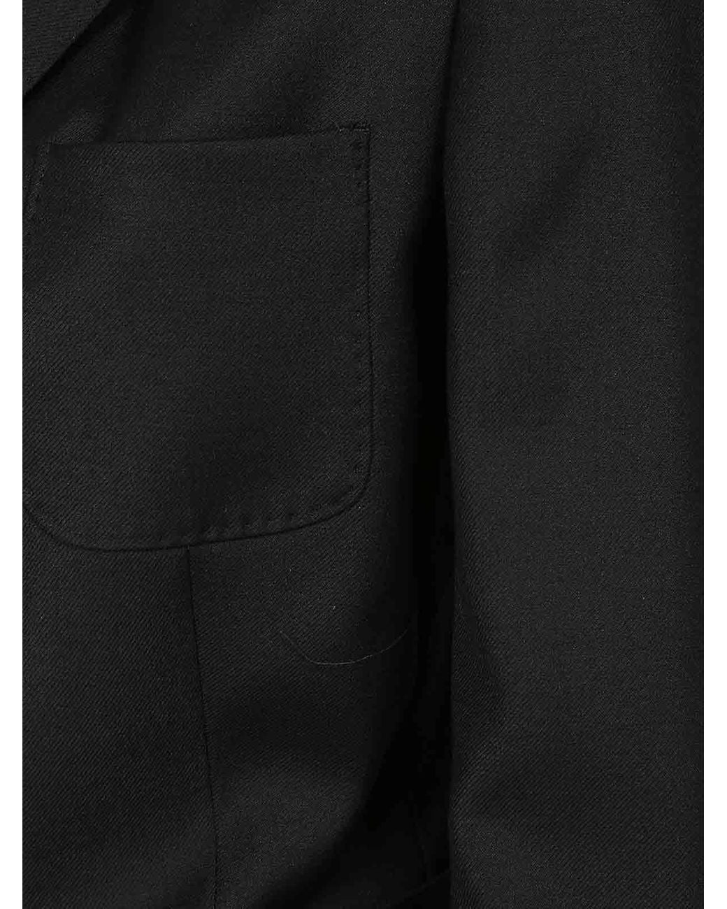 SAULINA Black Adelaide Wool Jacket