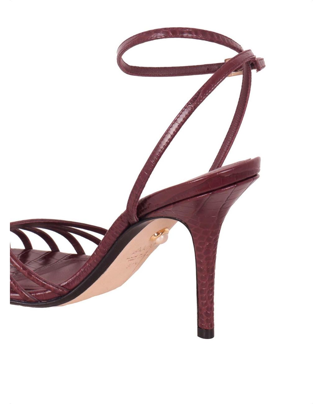 ALEVI Pink Blake Cage Sandal