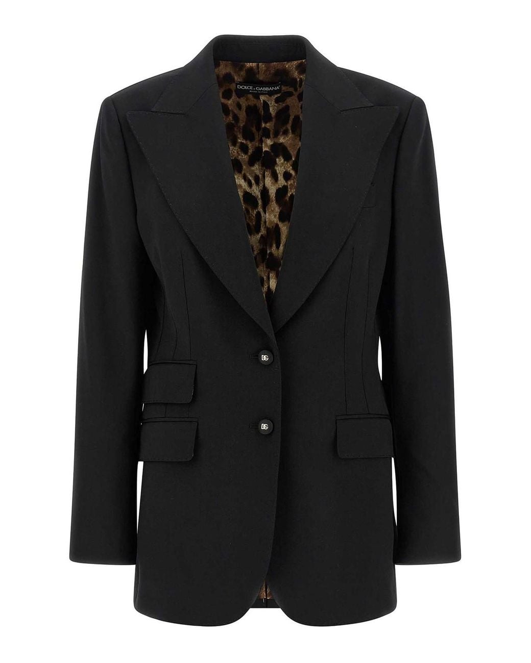 Dolce & Gabbana Black Turlington Blazer