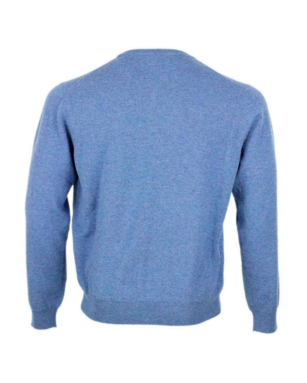 Malo Blue Sweater for men
