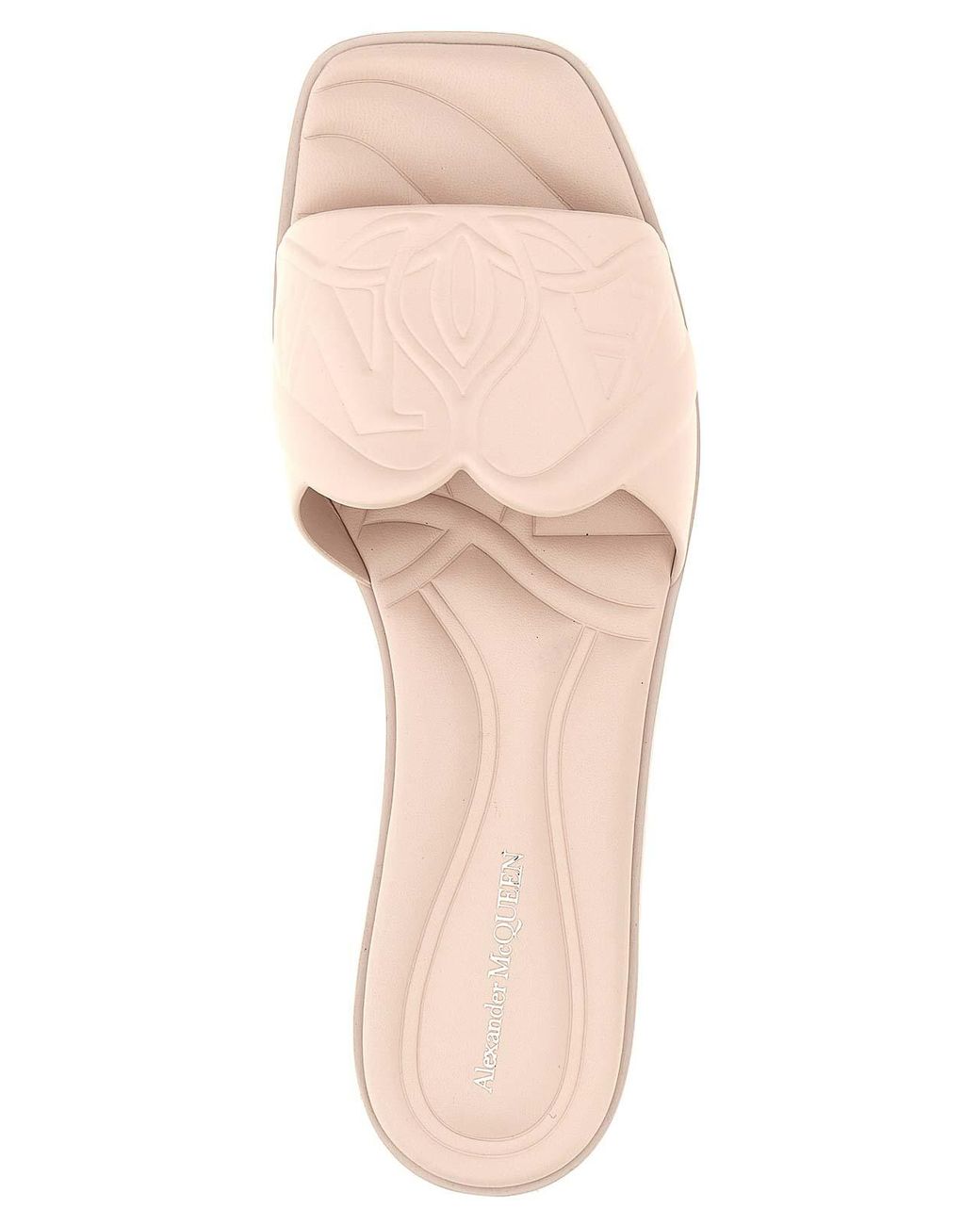 McQueen Pink Seal Sandals