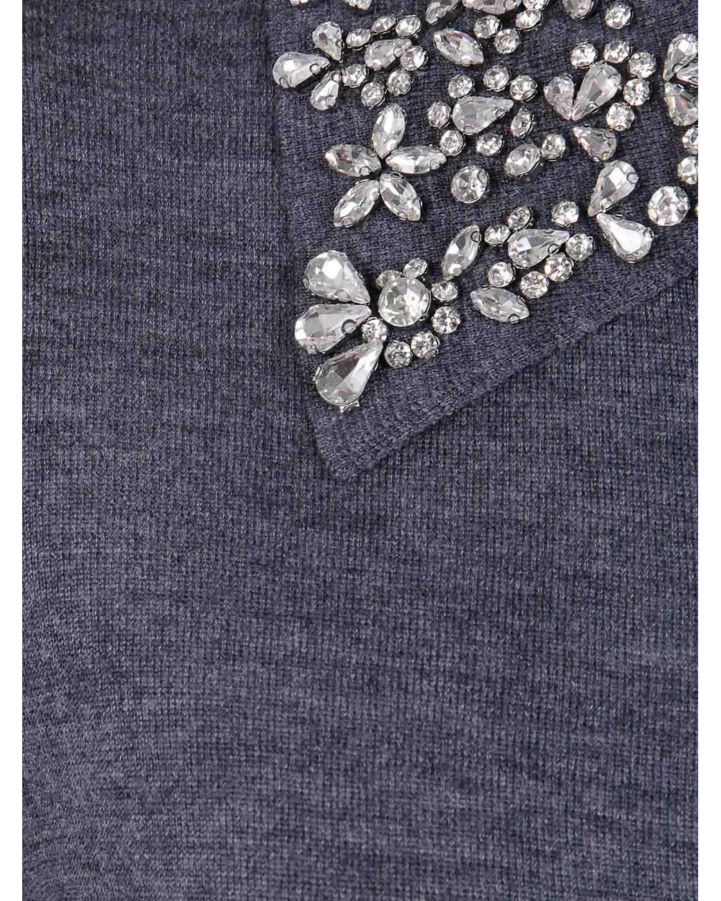 Liviana Conti Blue Fabienne Sweater