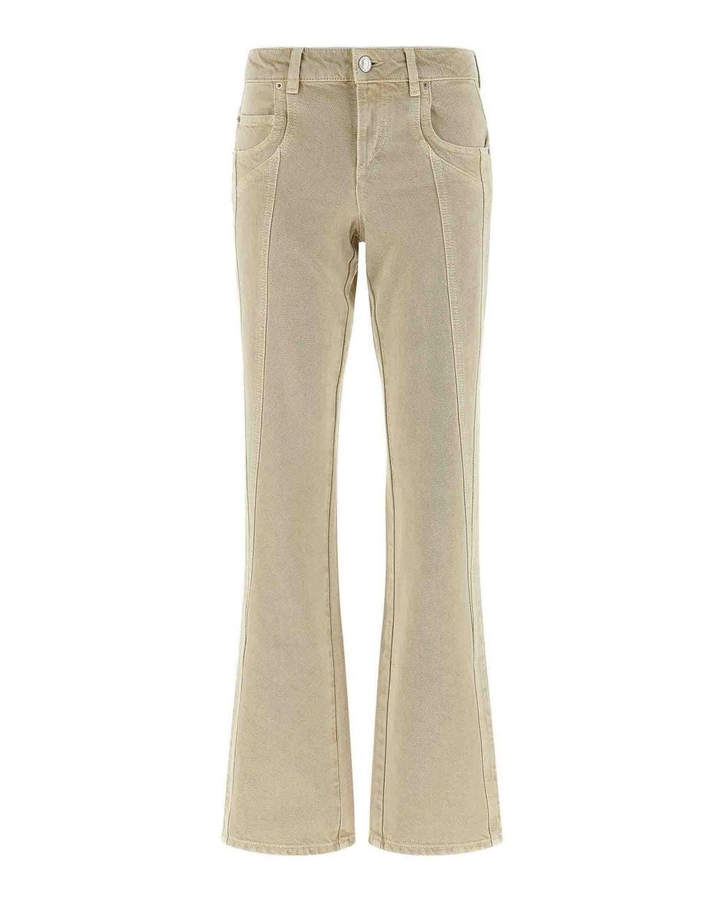 Isabel Marant Natural Jaylis Jeans