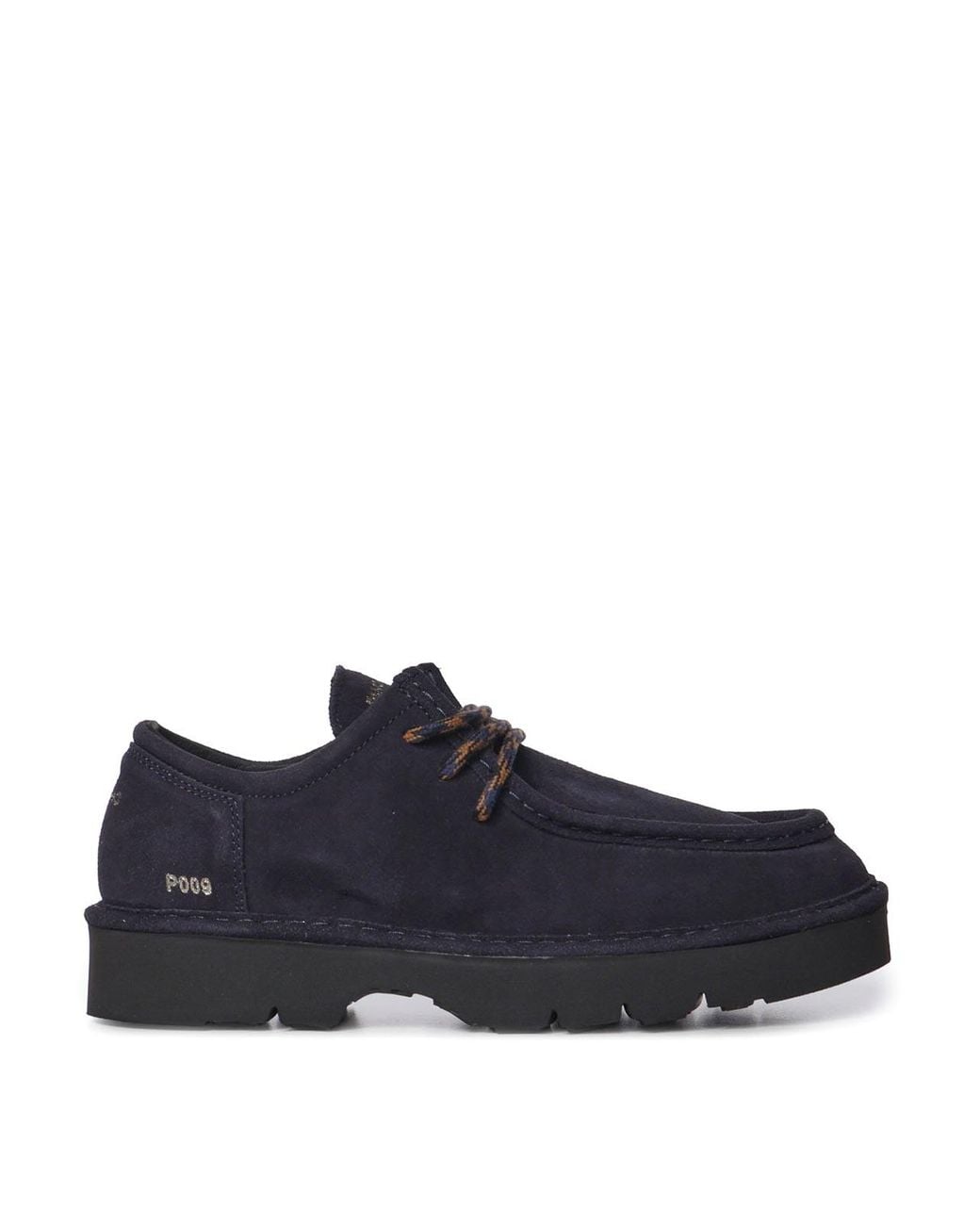 Pànchic Blue Suede Lace-Ups for men