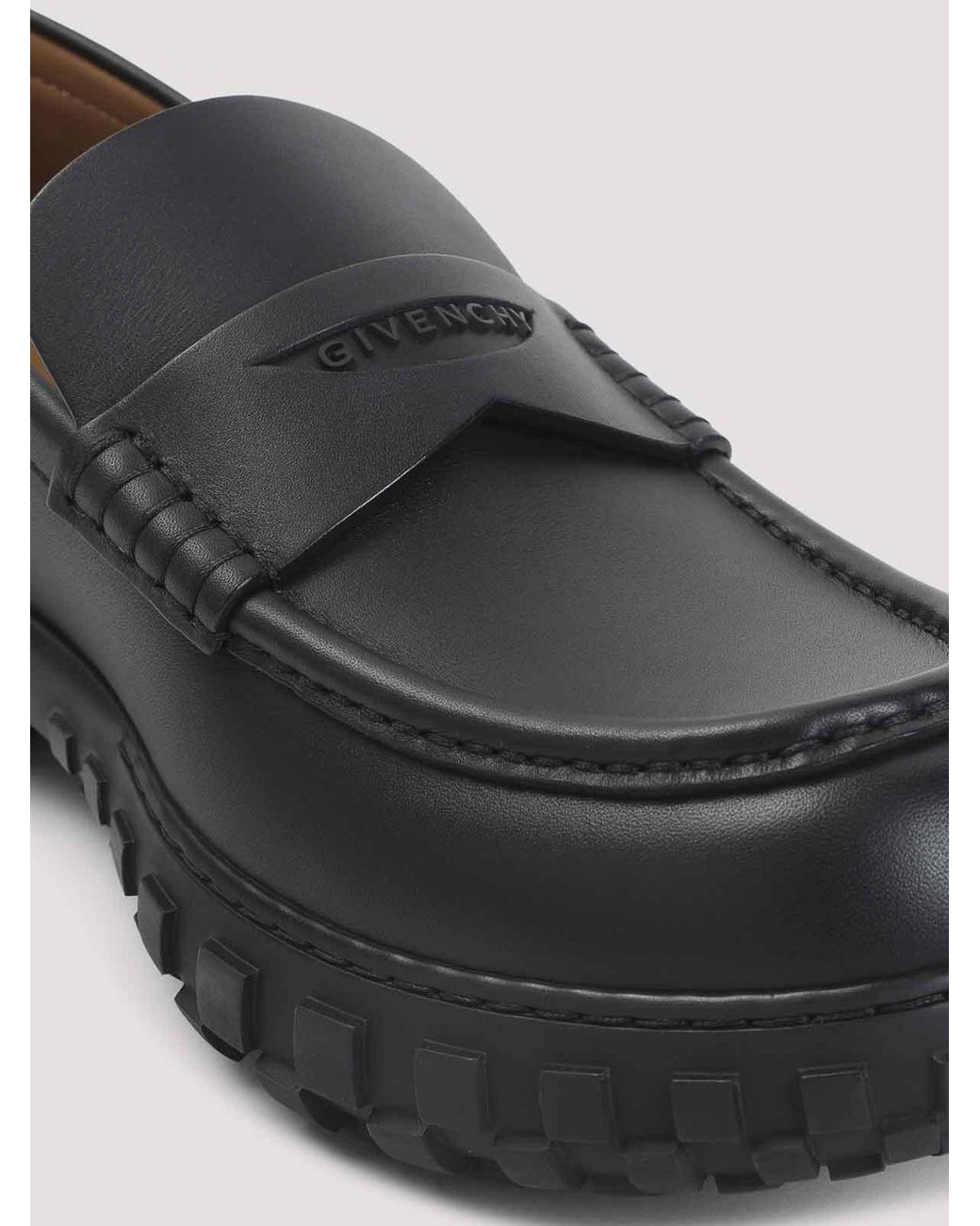 Givenchy Black Echo Loafers for men