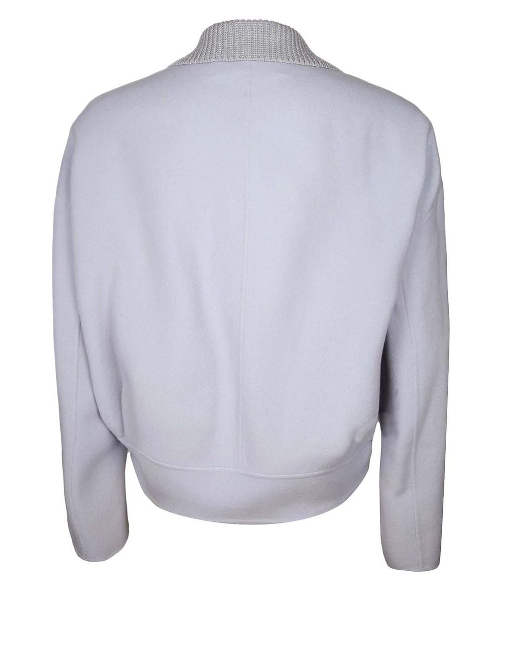 Marni Blue Wool And Cashmere Jacket